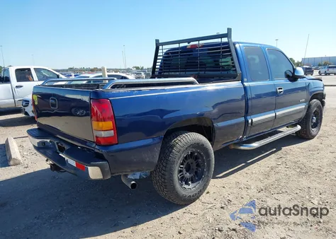 2002 Chevrolet Silverado 1500 Ls из США, поврежденный, VIN 2GCEC19VX21165434